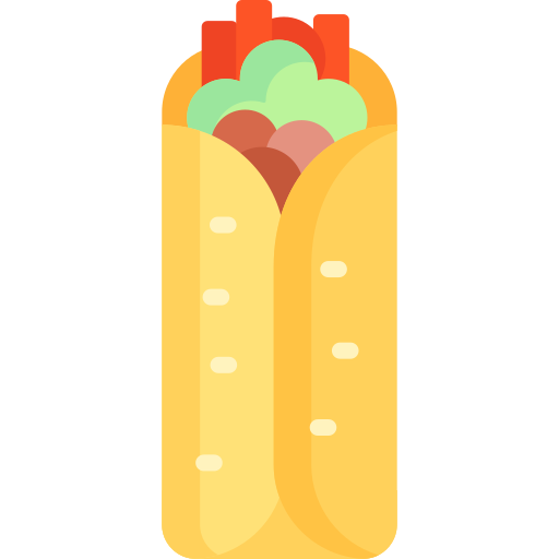 burrito icono gratis