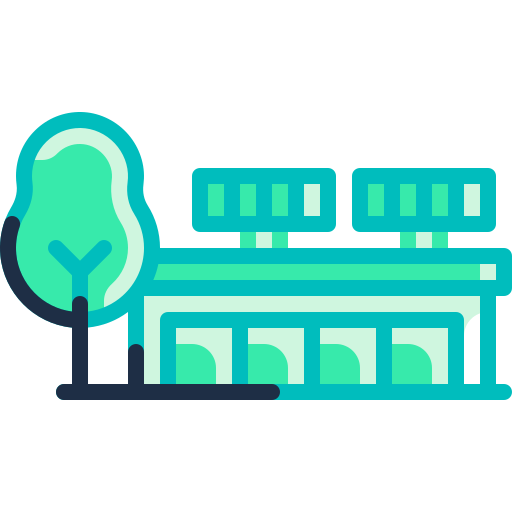 casa ecológica icono gratis