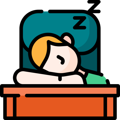 dormido icono gratis