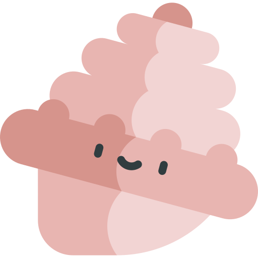 Conch Shell Kawaii Flat Icon