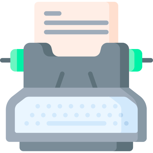 Typewriter Special Flat icon