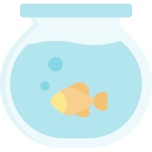 Fishbowl Special Flat icon