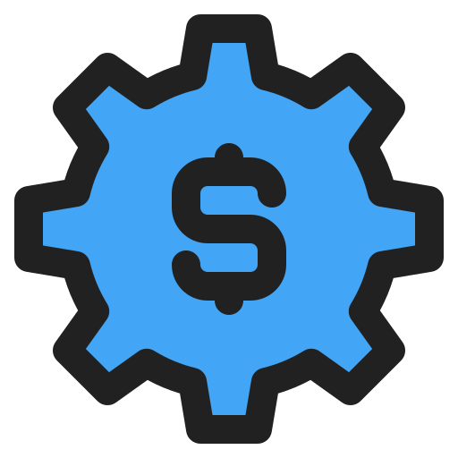 Cogwheel Generic Outline Color icon