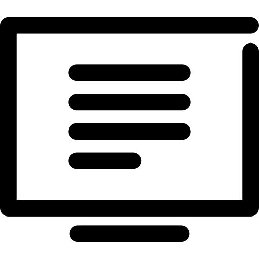 Television free icon Television free icon