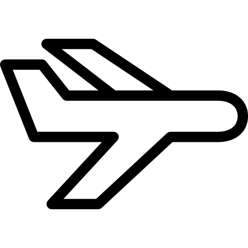 비행기 무료 아이콘