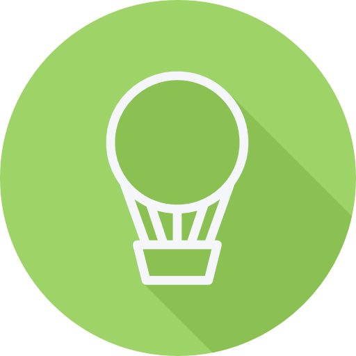 Hot air balloon free icon Hot air balloon free icon