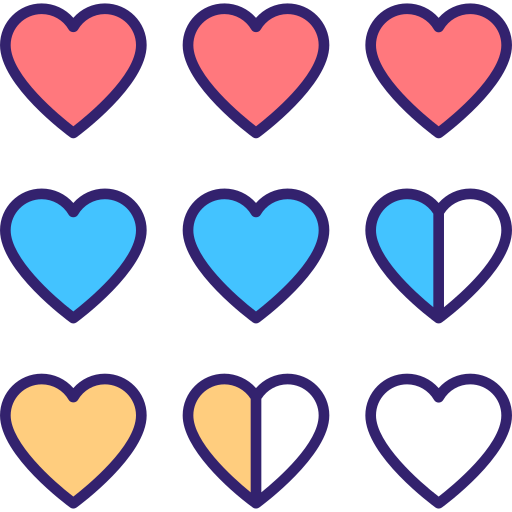 corazón icono gratis