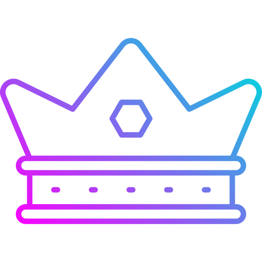 Crown Generic Gradient icon