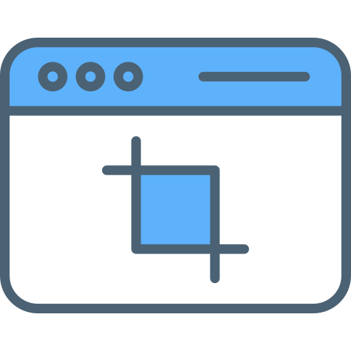 Crop free icon