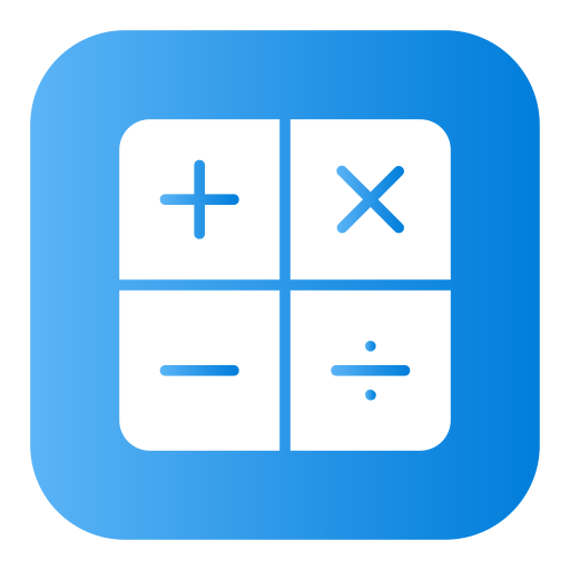 Calculator Generic Flat Gradient icon