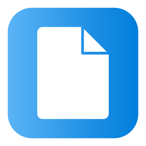 Paper Generic Flat Gradient icon