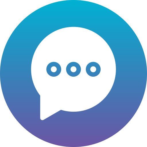 Chat Generic Flat Gradient icon