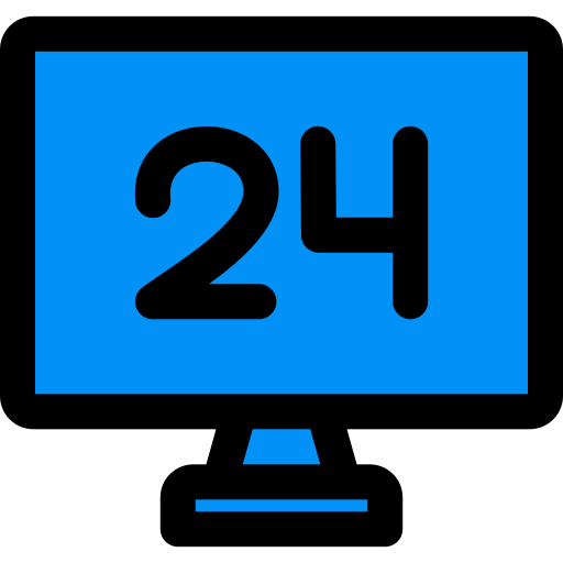 24 часа бесплатно иконка