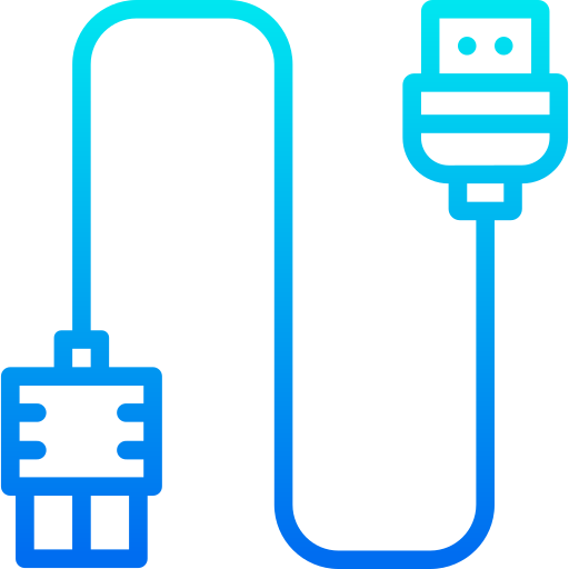 conector del cable icono gratis