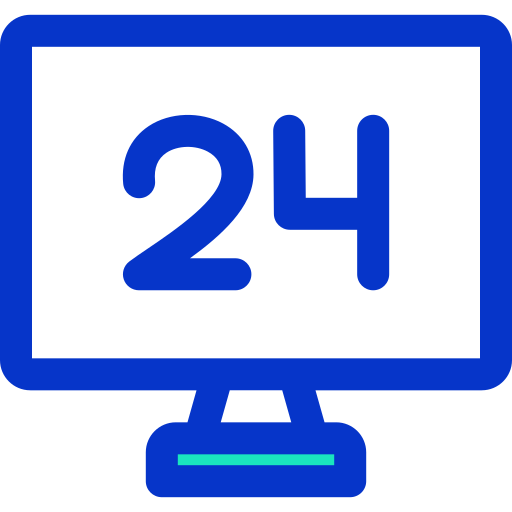 24 hours free icon
