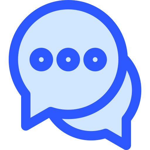 Message Generic Blue icon