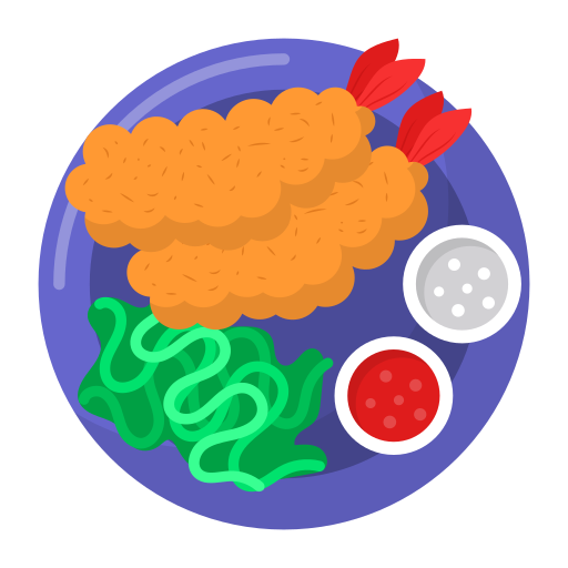 Fried shrimp free icon Fried shrimp free icon