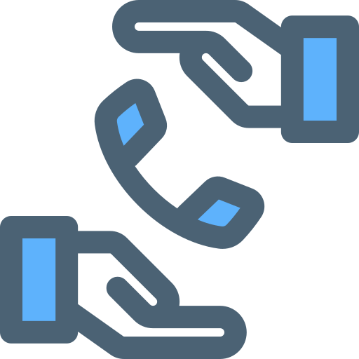 Telephone call free icon