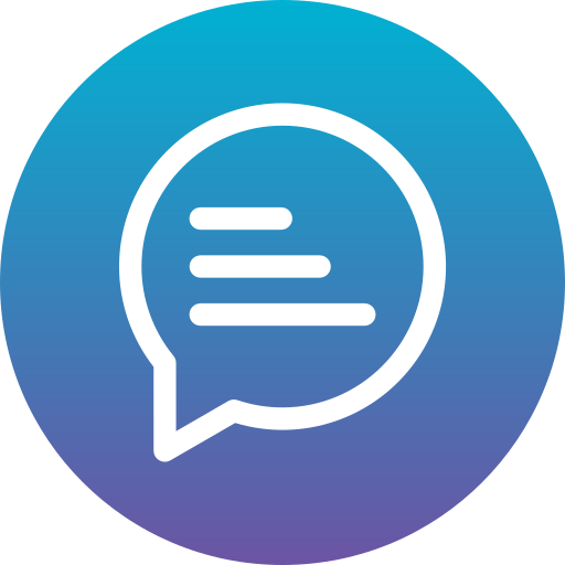 Message Generic Flat Gradient icon