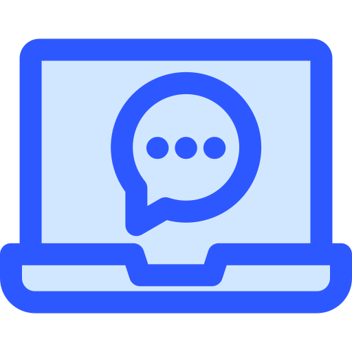 Generic Blue Chat icon