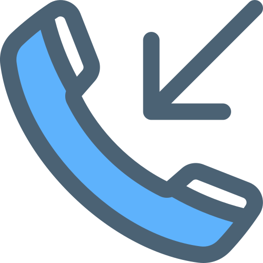 Incoming call free icon