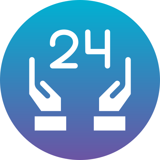 24 stunden kostenlos Icon
