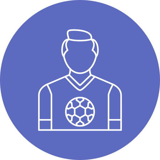 Football player Generic Circular icon