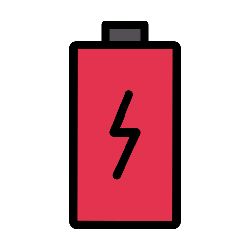 Battery Vector Stall Lineal Color icon