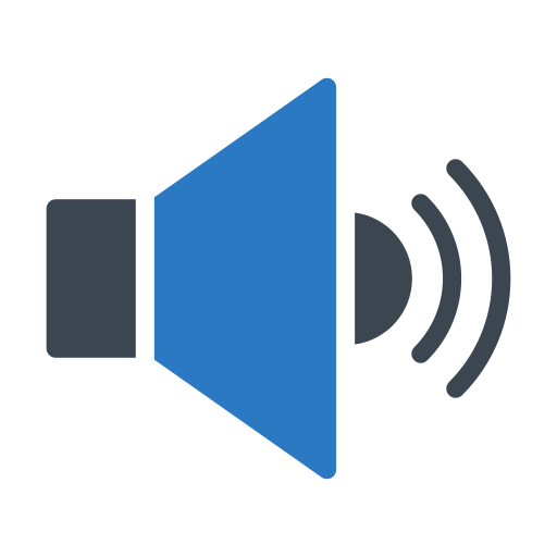 Volume Generic Blue icon