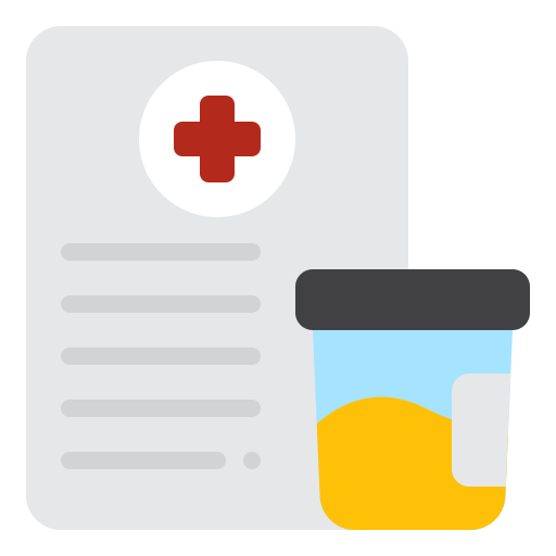 Urine sample Generic Flat icon