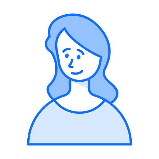 Girl Generic Blue icon