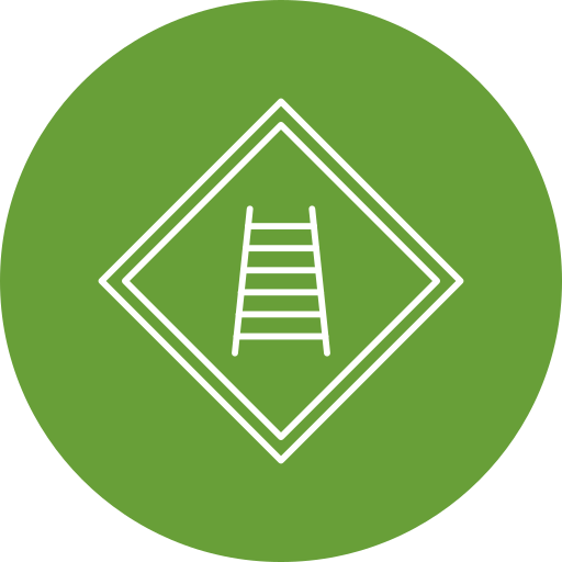 Железнодорожный переезд бесплатно иконка