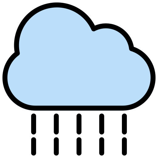lluvia icono gratis