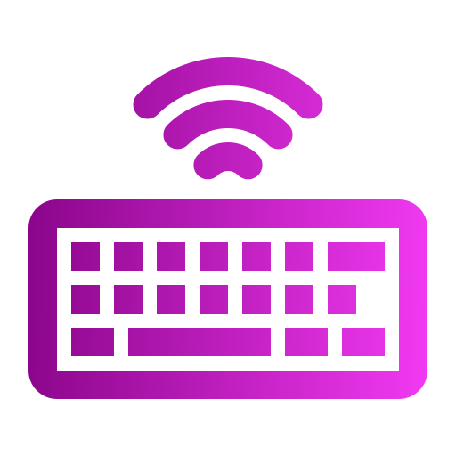 teclado inalambrico icono gratis