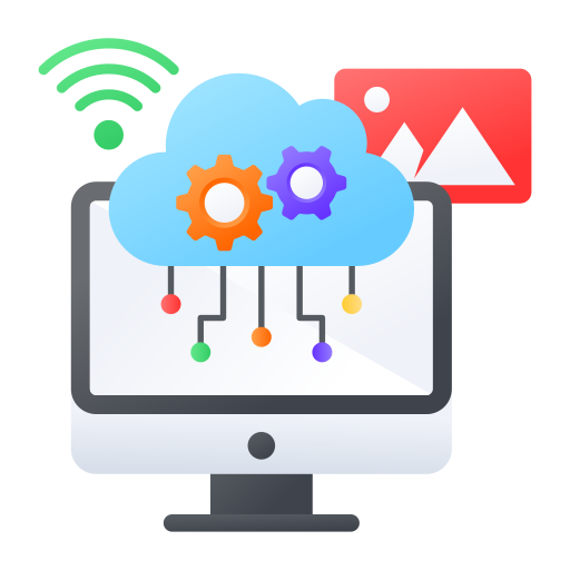 servidor en la nube icono gratis