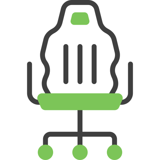 silla de juego icono gratis