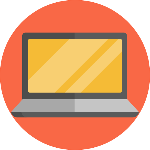 Laptop Generic Rounded Shapes Icon