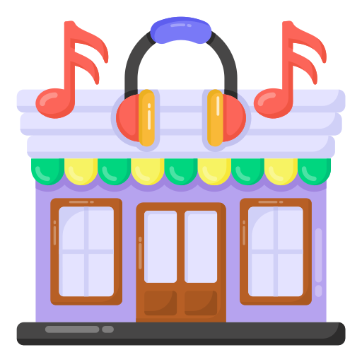 loja de música grátis ícone loja de música grátis ícone