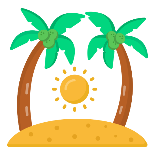 Beach Generic Flat icon