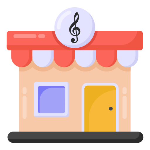 loja de música grátis ícone
