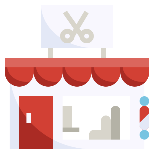 Парикмахерская бесплатно иконка