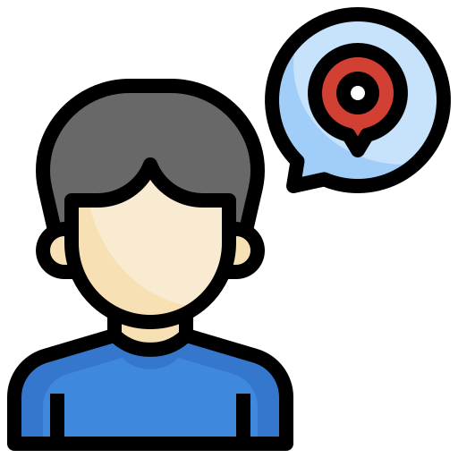 localización icono gratis