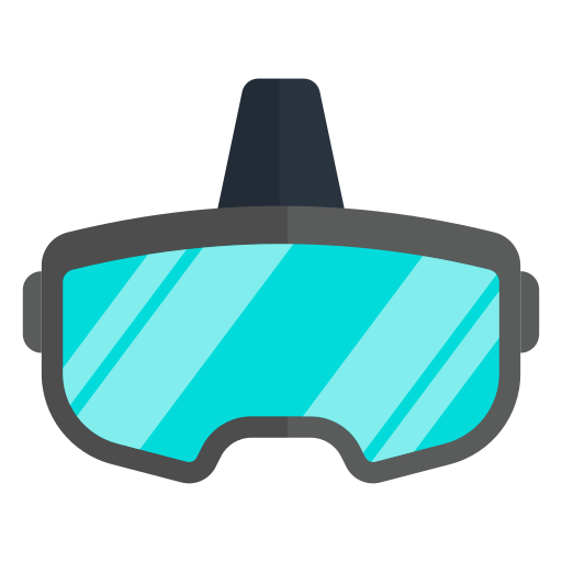 gafas de realidad virtual icono gratis