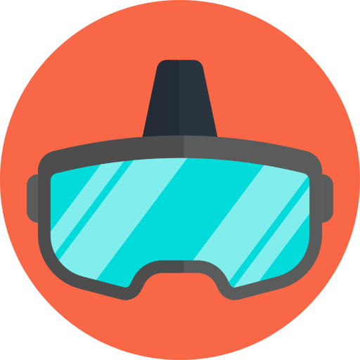 gafas de realidad virtual icono gratis