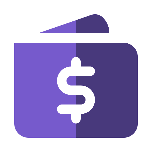 billetera icono gratis