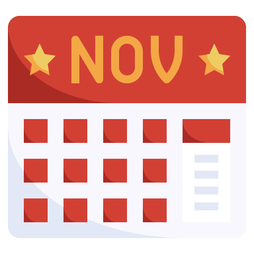 novembro grátis ícone