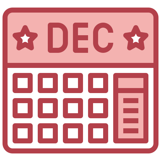 diciembre icono gratis