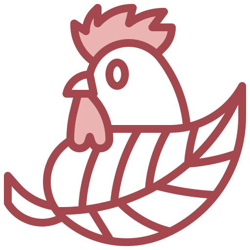 Chicken free icon Chicken free icon
