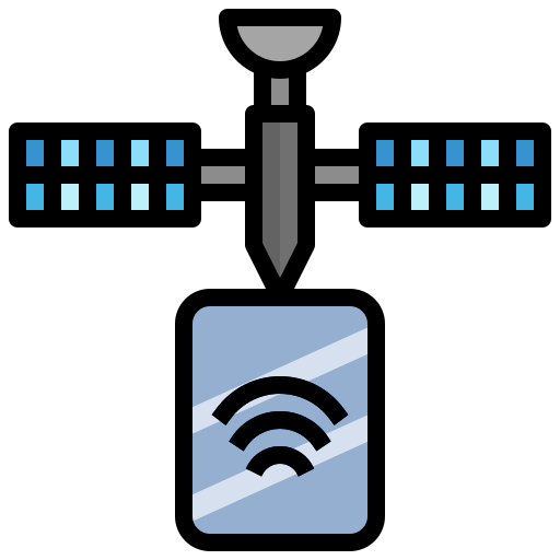 satélite icono gratis