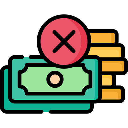 pas d'argent Icône gratuit pas d'argent Icône gratuit